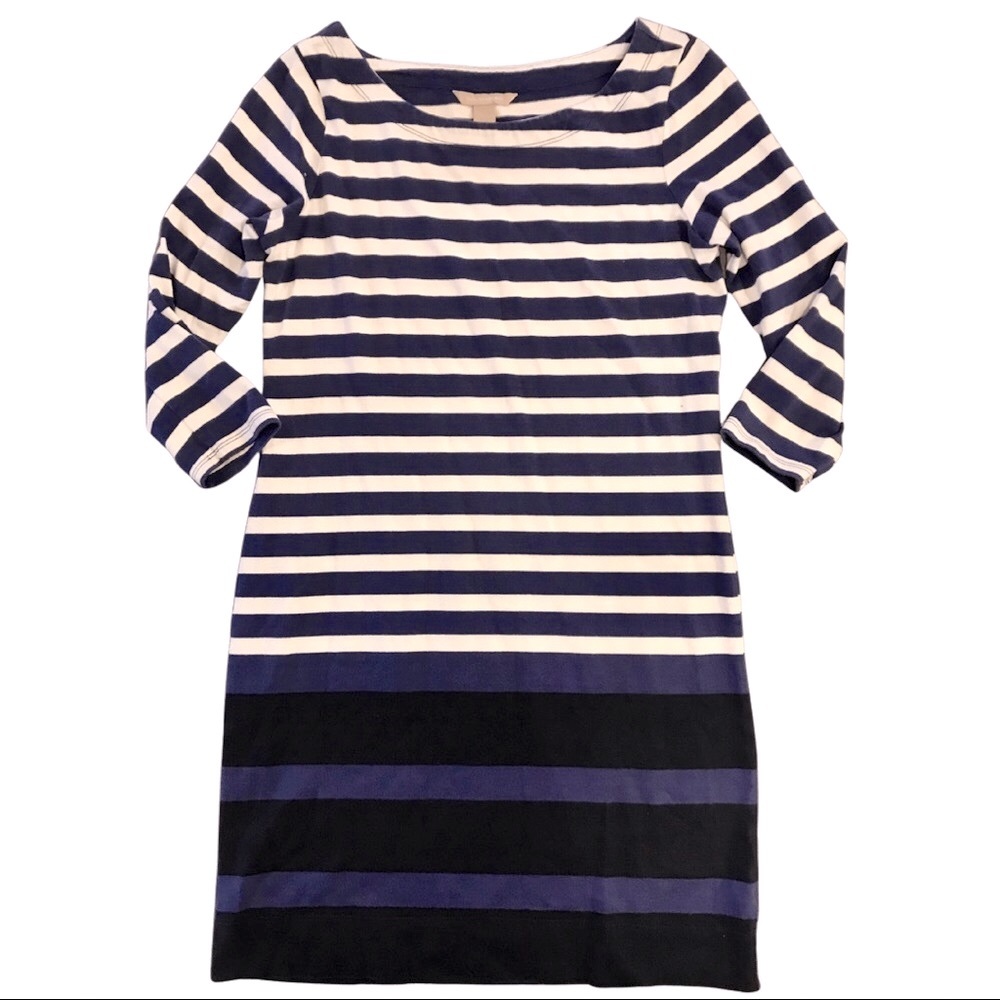 BANANA REPUBLIC | Cotton Striped Dress